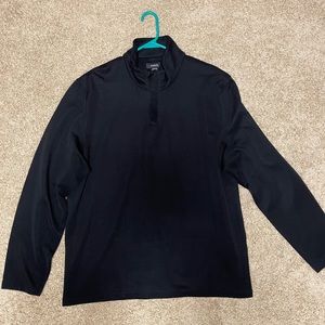 Alfani 3/4 zip polo.